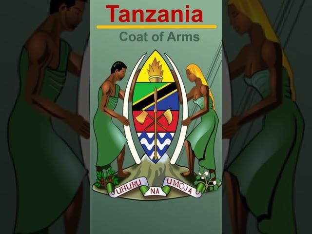 184.  UNITED REPUBLIC OF TANZANIA in 1 minute  - #shorts