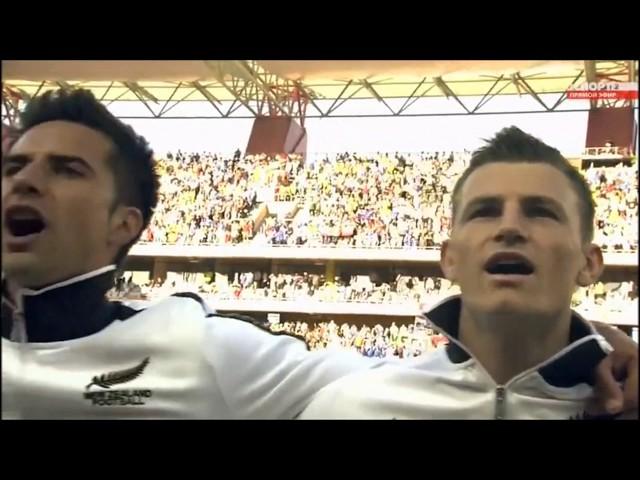 Anthem of New Zealand vs Italy (FIFA World Cup 2010)