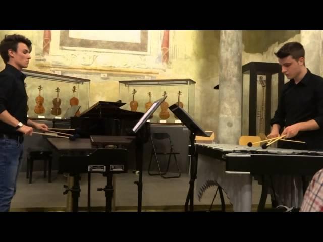 riccardo & Tommaso Marimba e Vibrafono Cremona Liceo Stradivari