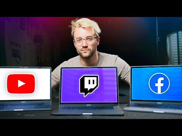 Twitch, YouTube, & Facebook - Guess which one stopped Innovating..