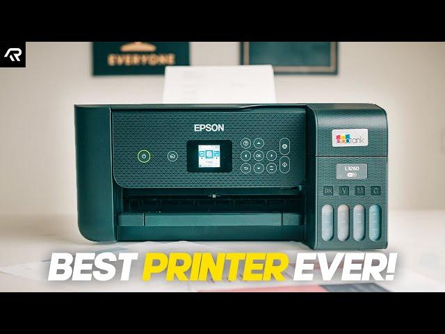 This Epson Printer Is A Game Changer! | EcoTank L3260 Full Review