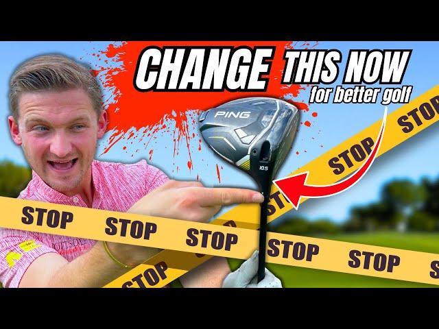 I Tested EVERY Driver Setting...DON'T Make This One HUGE Mistake If You Want BETTER GOLF