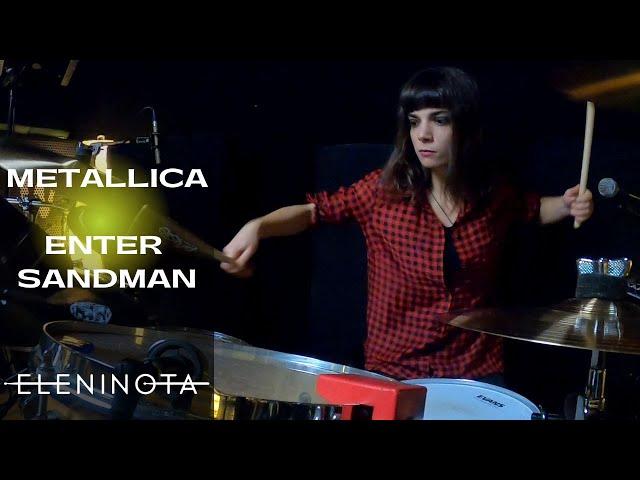 Metallica - Enter Sandman | Drum Cover by Eleni Nota