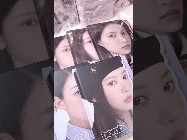 아일릿 빌려온 고양이 글릿 버전 앨범깡  illit ‘bomb’ gllit ver album unboxing  | #kpopalbum