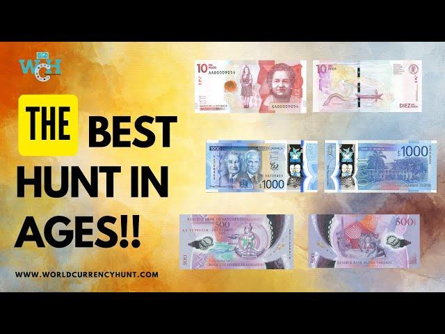 The Best Hunt In Ages Something Isn't Right Here! Collection of Polymer Banknotes - 2024 (AUGUST)