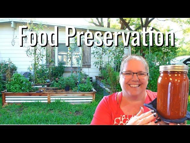 FOOD PRESERVATION/CANNING/HOME MADE SPAGHETTI SAUCE