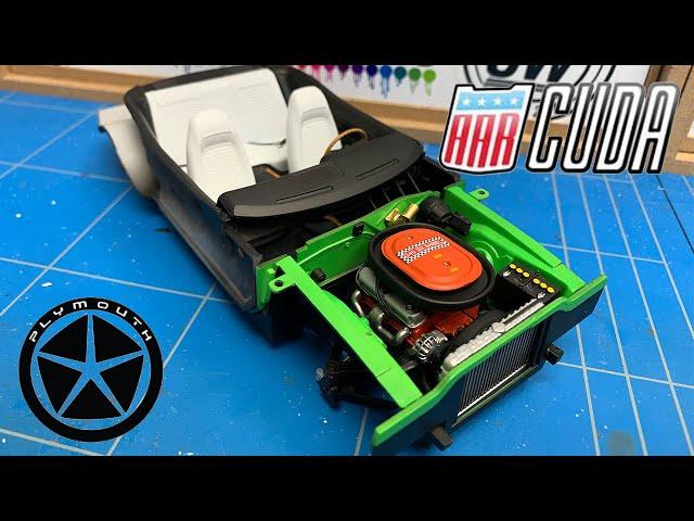 Revell: 1970 Plymouth AAR Cuda Part 3