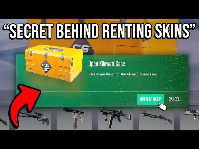 SECRET BEHIND RENTING SKINS.. (CS2 UPDATE)