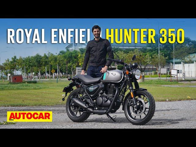 2022 Royal Enfield Hunter 350 review - Not your typical RE | First Ride | Autocar India