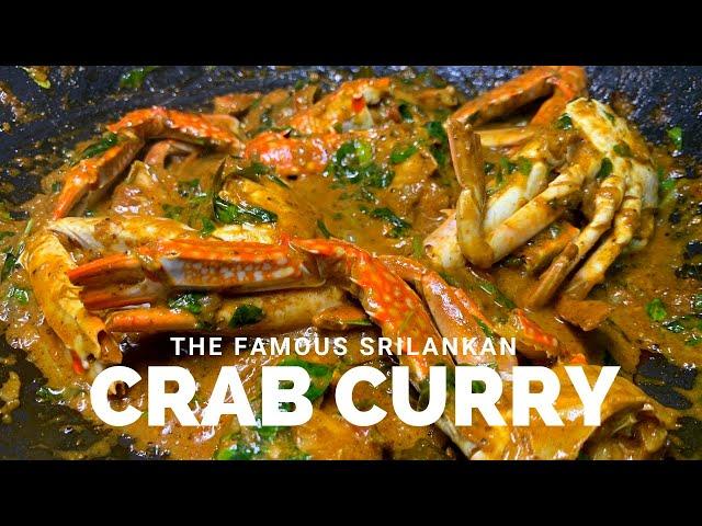 KING CRAB | SEAFOOD | SRILANKAN CRAB CURRY | EASY RECIPES