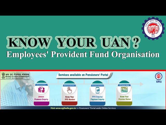 HOW TO KNOW YOUR UAN NUMBER  ||  KNOW YOUR UAN ONLINE  ||  ACTIVATE UAN ONLINE  ||  EPF DETAILS 2021
