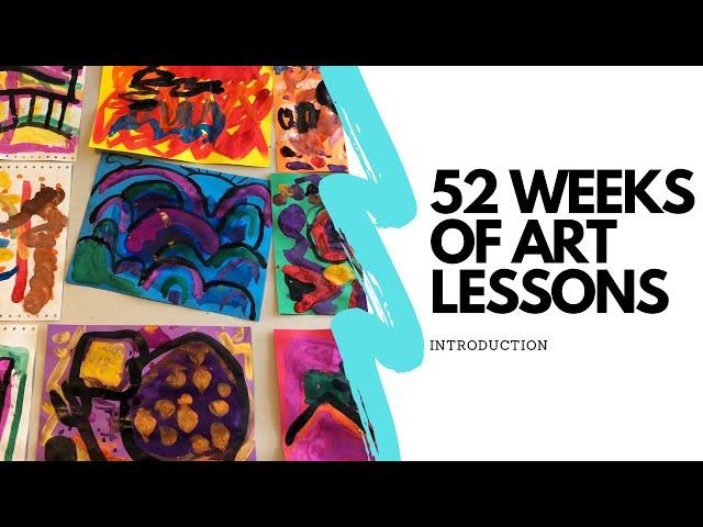 Introduction to my FREE Homeschool Art Curriculum | 52 Week Course | (Art Lessons with Jenna Layton)