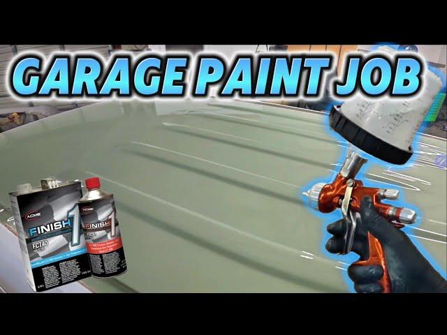 How to paint a car STEP BY STEP at home.