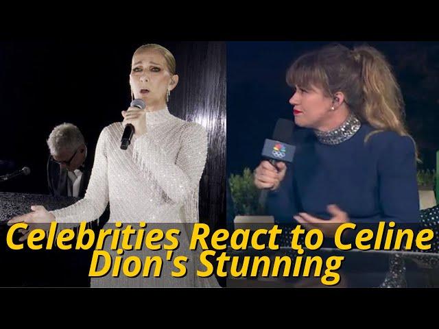 Celebrities React to Celine Dion's Stunning Comeback at the Olympics Performance