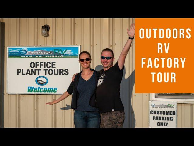 Outdoors RV Factory Tour Part 1 (How 4 Season Travel Trailers are made)