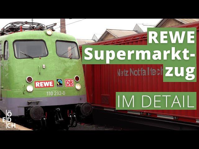 Dieser Zug ist ein Supermarkt! Aber warum? | Der REWE-Supermarktzug im Detail