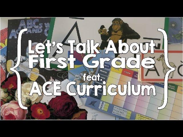 Let's Talk About First Grade with ACE Curriculum