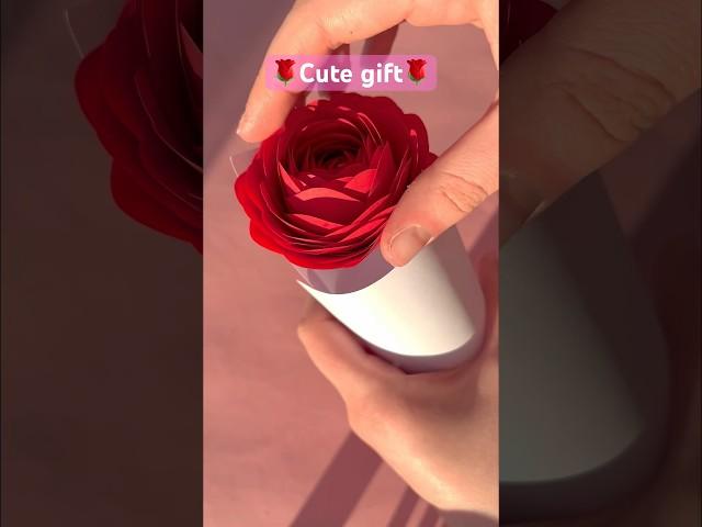 DIY paper rose 