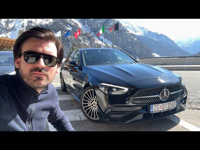 ROADTRIP to GENEVA in SWITZERLAND with my MERCEDES C-Class (impressive scenery)