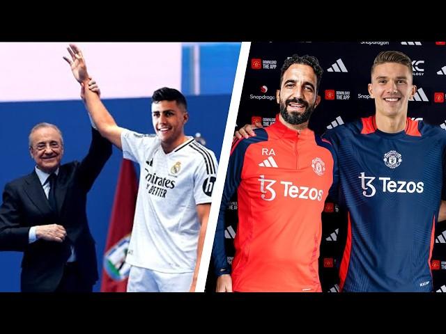   AMORIM'S FIRST SIGNING AT MAN UTD! REAL’S NEW STAR! BALLON D'OR SCANDAL | TRANSFER RUMOURS 2024