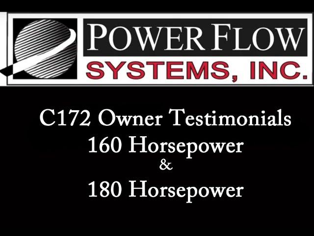 PFS C172 Owner Testimonials 160HP & 180HP