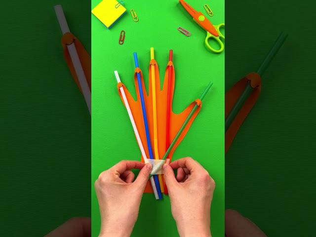 Wants to Cut Nails? Try This Safe Paper Hand! ️️ #DIY #kids #safeplay