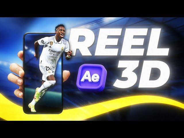 How to EDIT 3D Viral Reels | After Effects Tutorial (FULL PROCESS)