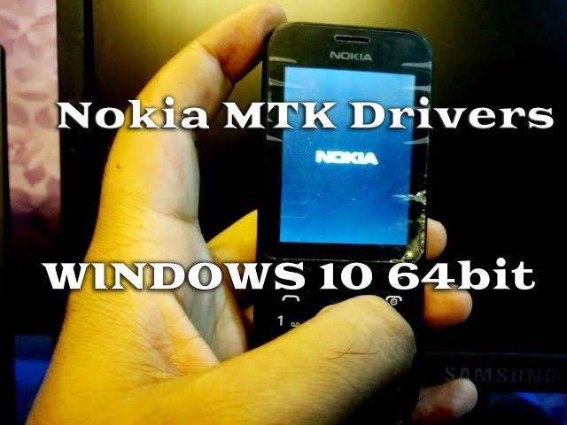 Nokia MTK Drivers Windows 10 64Bit Installation Guide #nokia