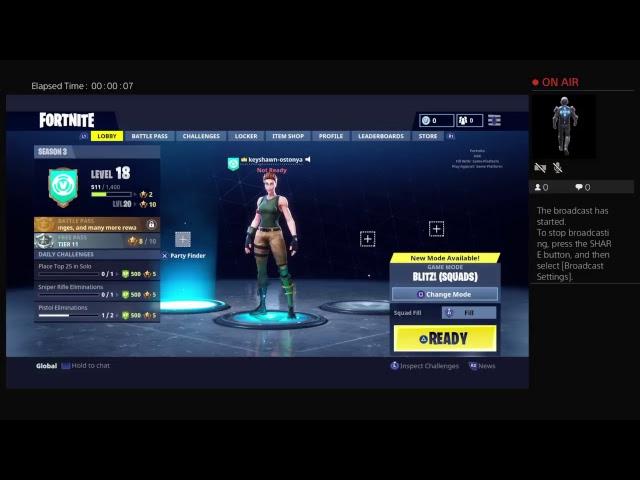 First on live on YouTube