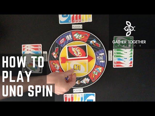 How To Play Uno Spin