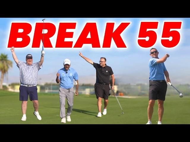 BREAK 55 on a very HARD GOLF COURSE !