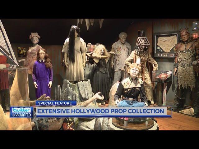 Local man show's off extensive Hollywood movie props collection