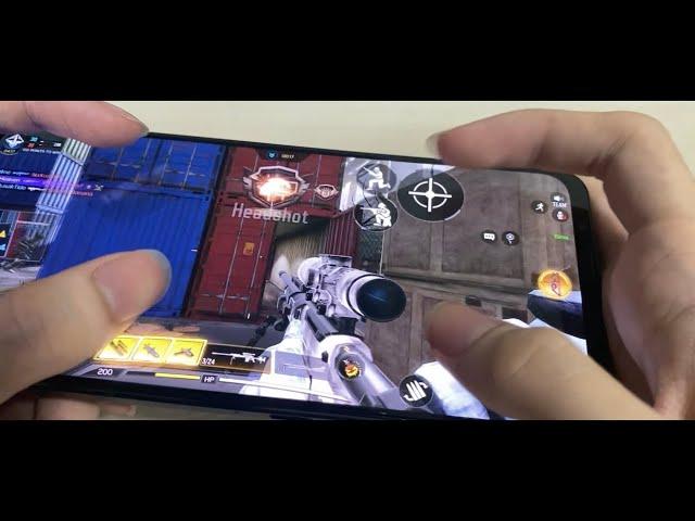 Four finger phone sniper HANDCAM on the *NEW* Red Magic 7 | Call of Duty Mobile