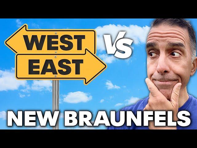 Living In East New Braunfels vs. West New Braunfels