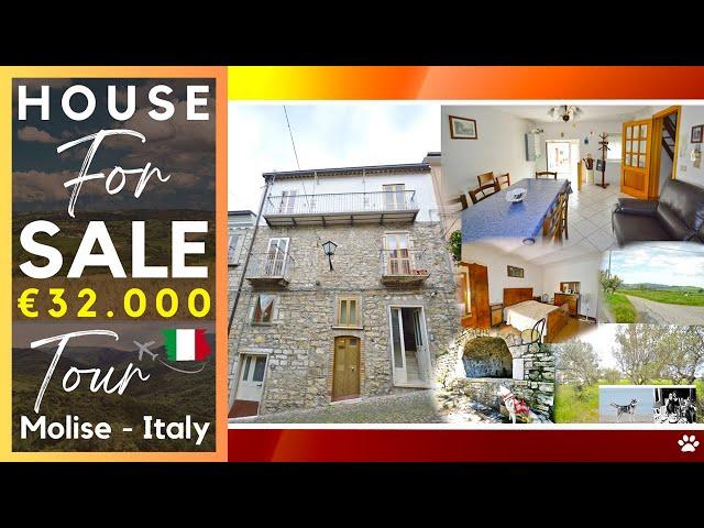 Beautiful Move-in Ready Italian Stone Home Full of Character for sale in Molise, Italy | Tour €32K