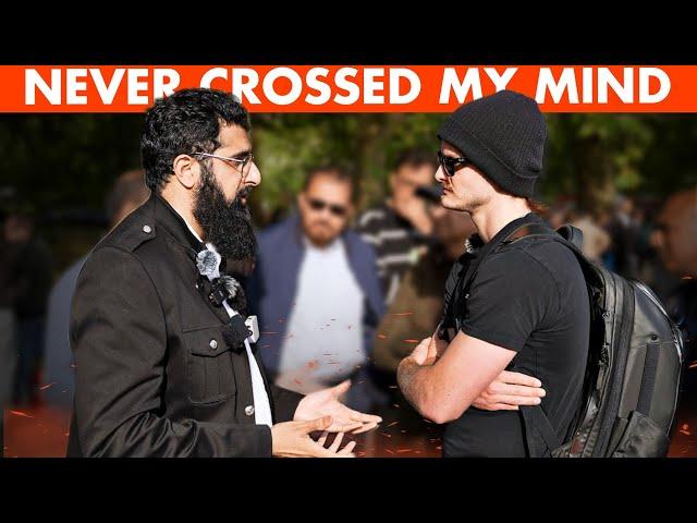 Curious Scientist's Honest Conversation with Muslim | Smile2jannah | Speakers Corner | 4K