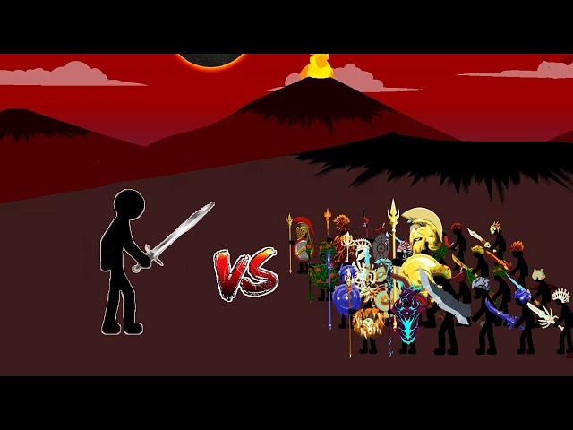 Swordwrath Endless Deads Vs All Skin Swordwrath And Spearton Units In Stick War Legacy