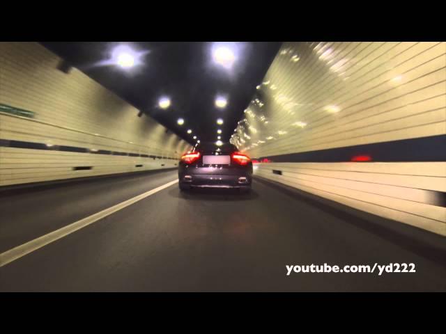 Maserati GranTurismo S - LOUD tunnel sounds