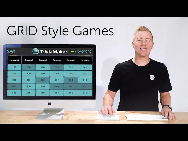 Creating a GRID style trivia game with TriviaMaker.com