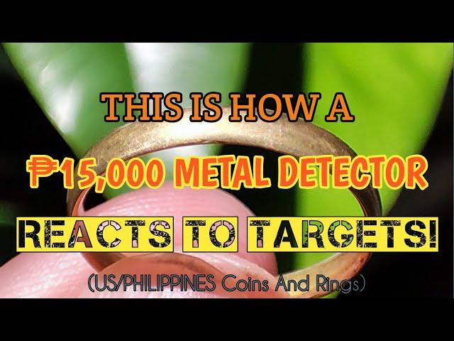 This Is How This Metal Detector Reacts To US And Philippine Coins | Bonus Clips: Rings