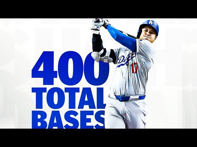 400 TOTAL BASES! Shohei Ohtani is the FIRST PLAYER player since 2001 to reach 400 TB | 大谷翔平ハイライト