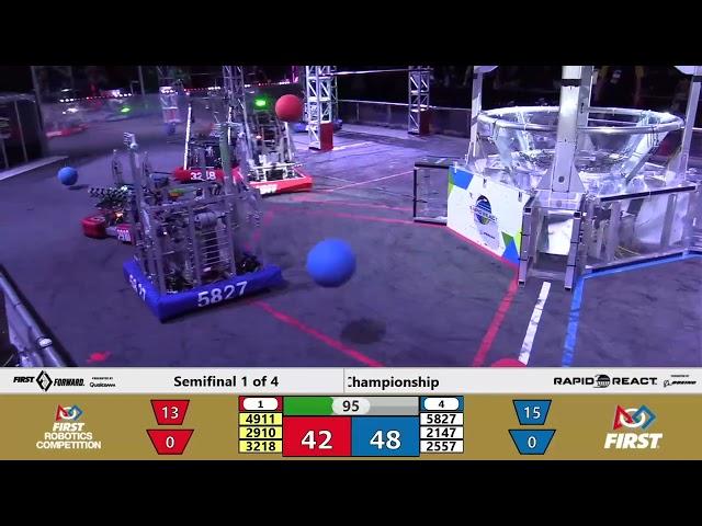 Semifinal 1 - 2022 Pacific Northwest FIRST District Championship
