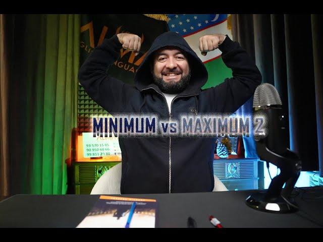 Minimum vs Maximum