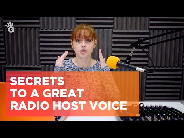 Secrets to a great Radio Host voice ️