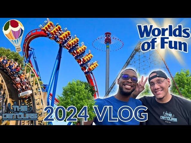 Worlds Of Fun 2024 Vlog | Kansas City's Premiere Theme Park