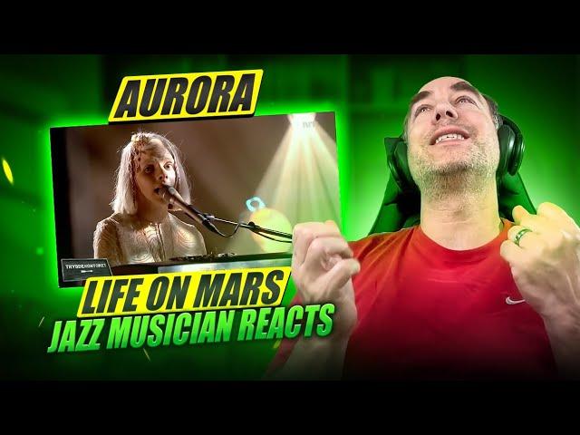 The QUEEN of Glissando! [Aurora Reaction - Life On Mars - David Bowie Cover - NRK]