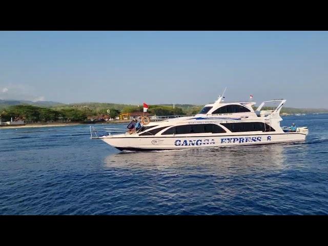 Gangga Express Fast Boat  from Kusamba Klungkung to Nusa Penida Island