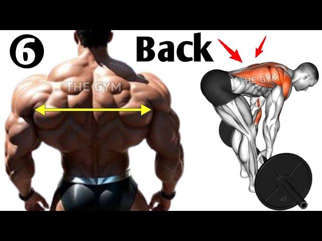 Best 6 Back Workout At Gym