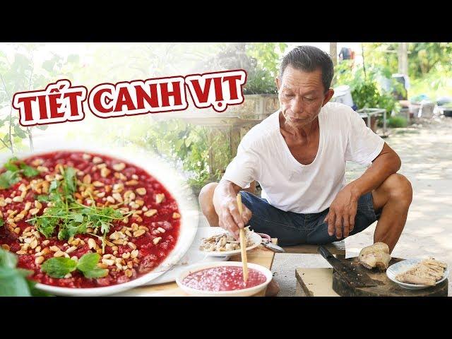 Raw Duck’s Blood Soup - Making Vietnamese Traditional Food with Mr. Tho