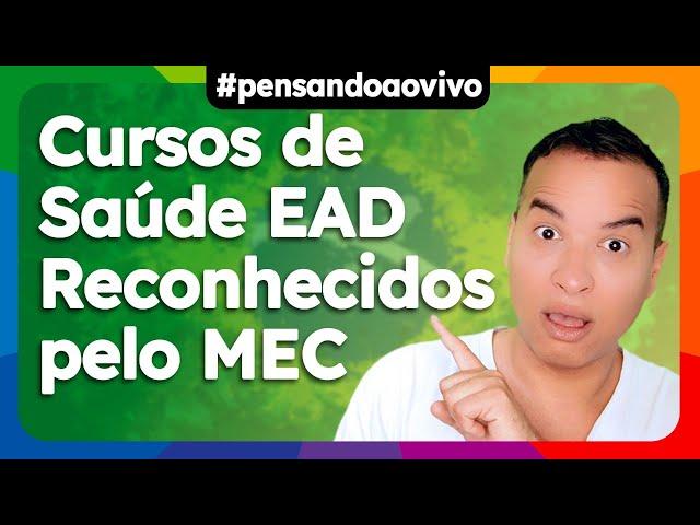 Cursos de SAÚDE EAD RECONHECIDOS pelo MEC